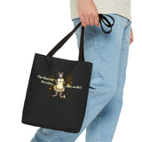 Tote Bag - Bravery Tutu Design with Flounder the Purrmaid and Mouse Toy