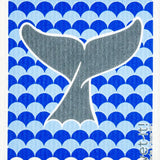 Whale Tail Swedish Cloth