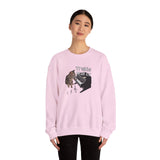Unisex Sweatshirt - Treble Maker Design featuring Flounder the Purrmaid Playing Piano for Mouse Toy