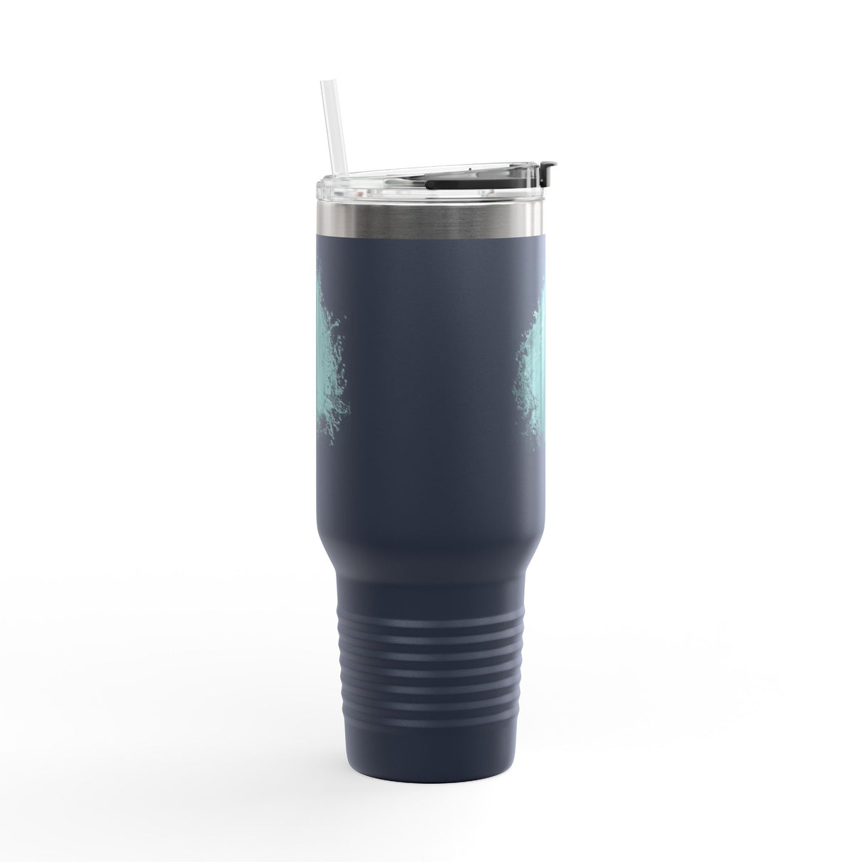 40oz Insulated Travel Mug — "Fish at Heart" Flounder the Purrmaid Hand-Drawn Travel Tumbler