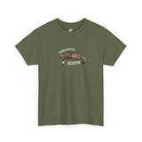 Flounder 'Competitive Rester' T-Shirt — Funny Resting Pose Tee