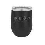 12 oz Hilton Head Island Wine Tumbler