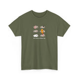 Seasons of Mouse Toy Unisex Tee - Santa Hat, Yamaka, Halloween Ghost, Ballet Tutu, Life Vest - Hand Drawn by Nina