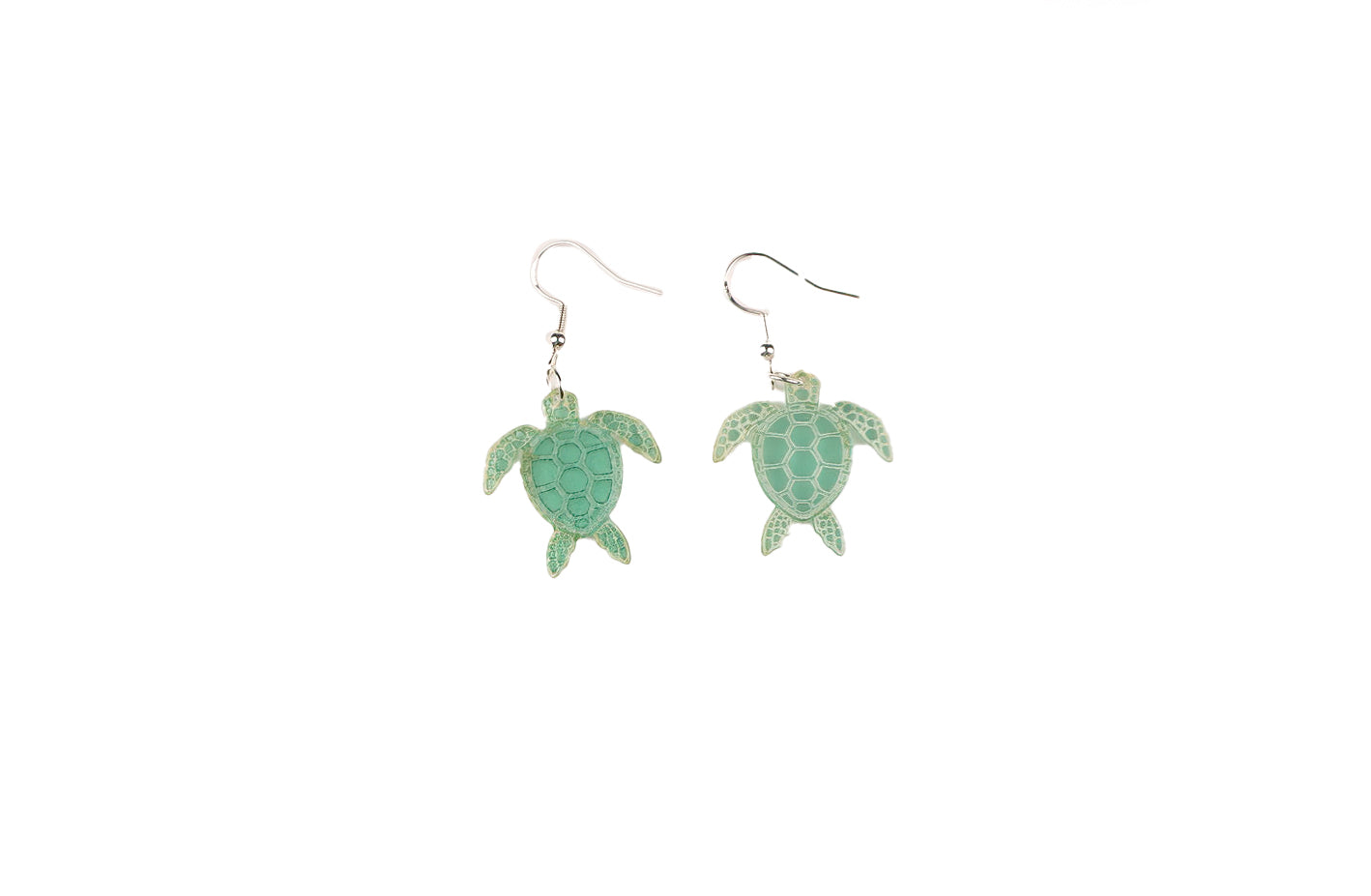 Sea Turtle Ocean Earrings