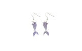 Mermaid Tail Ocean Earrings