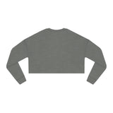 Stay Weird Cropped Sweatshirt — Flocahontas & Mouse Toy Artwork
