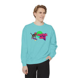 Sweatshirt - Just Roll with it Flounder the Purrmaid Design by Nina