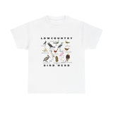 Bird Species Unisex Tee - Lowcountry Bird Nerd Shirt