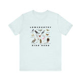 Bird Species Unisex Tee - Lowcountry Bird Nerd Shirt