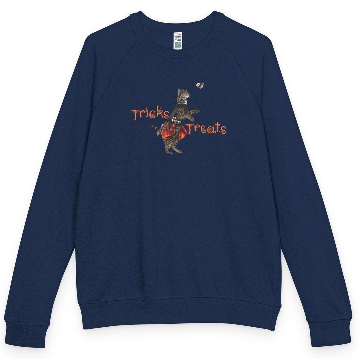 Tricks for Treats ballet crewneck - Navy