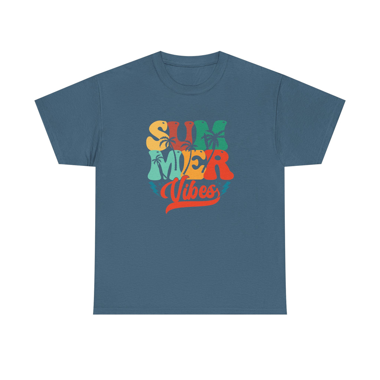 Retro Summer Vibes Unisex Cotton Tee