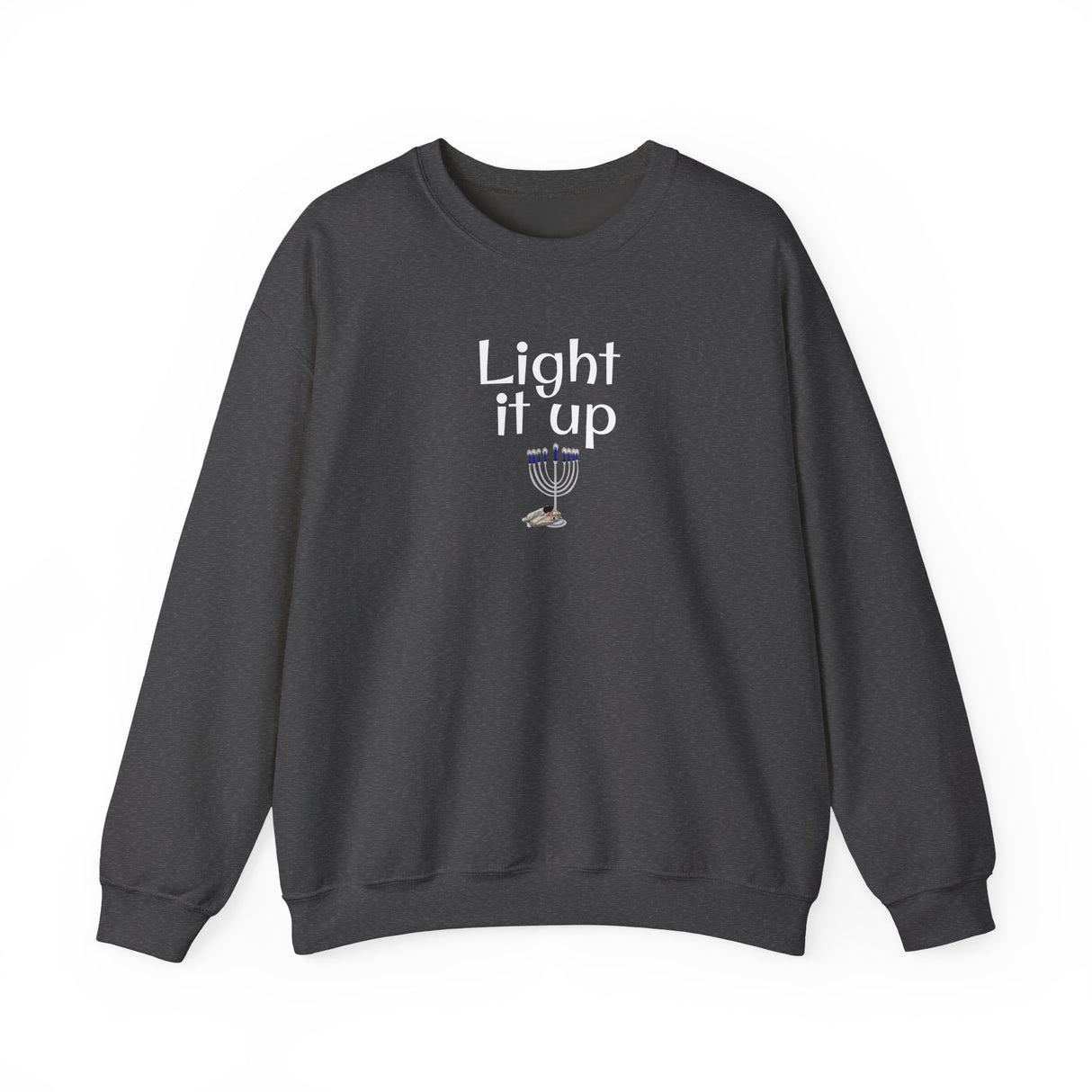 Hanukkah Mouse Toy Sweatshirt - Light it Up Design