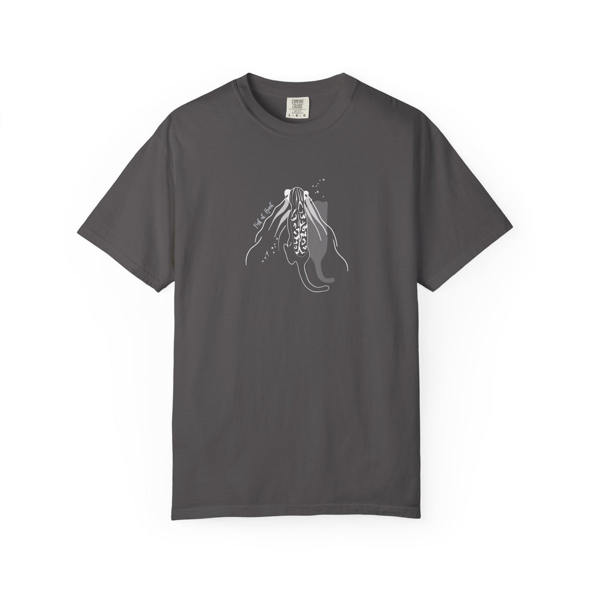 T-Shirt - Fish at Heart with Flounder the Purrmaid Design