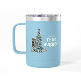 Coffee Mug Tumbler - Christmas Tree Hugger Design