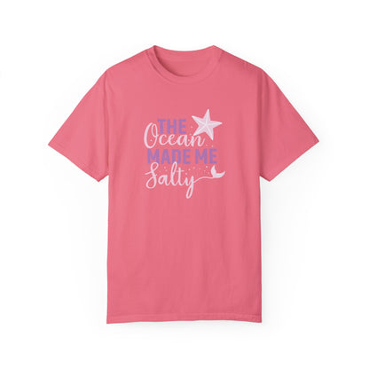 The Ocean made me Salty T-shirt