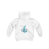 Youth Mermaid of Charleston Hooded Sweatshirt - Soft Fleece Hoodie
