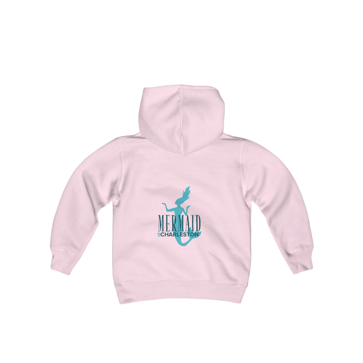 Youth Mermaid of Charleston Hooded Sweatshirt - Soft Fleece Hoodie