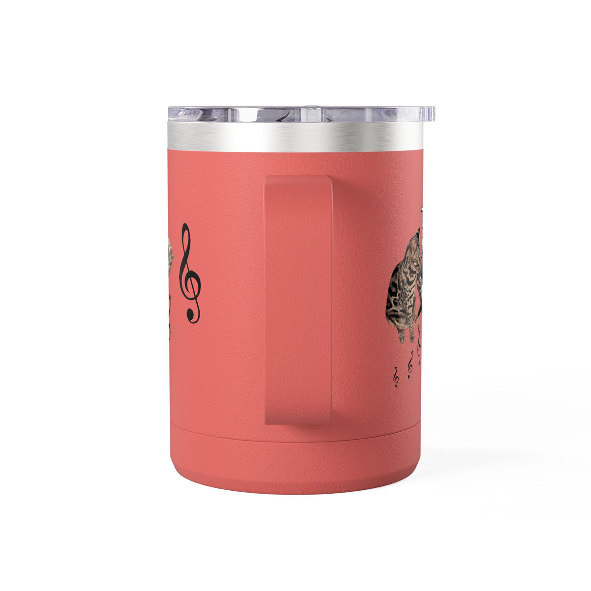 Coffee Mug Tumbler - Treble Maker Design Hand Drawn by Flounder's Mom, Nina