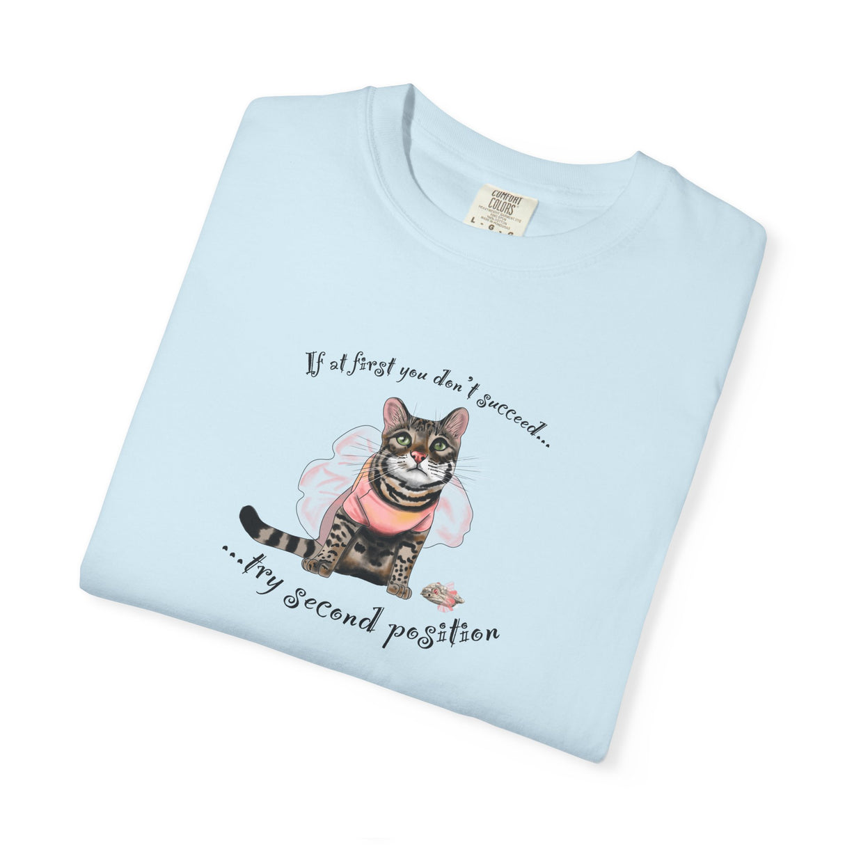 T-Shirt Flounder and Mouse Toy Ballet Tutus Second Position Design by Nina