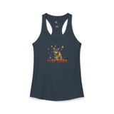 Stay Weird Flocahontas & Mouse Toy Racerback Tank