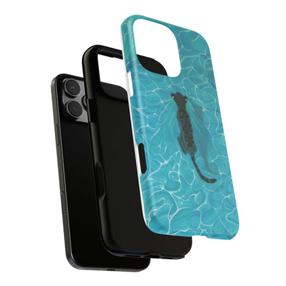 Phone Cases Purrmaid Painting featuring Flounder