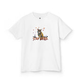 Stay Weird Flocahontas Kids T-Shirt — Hand-Drawn Character Tee