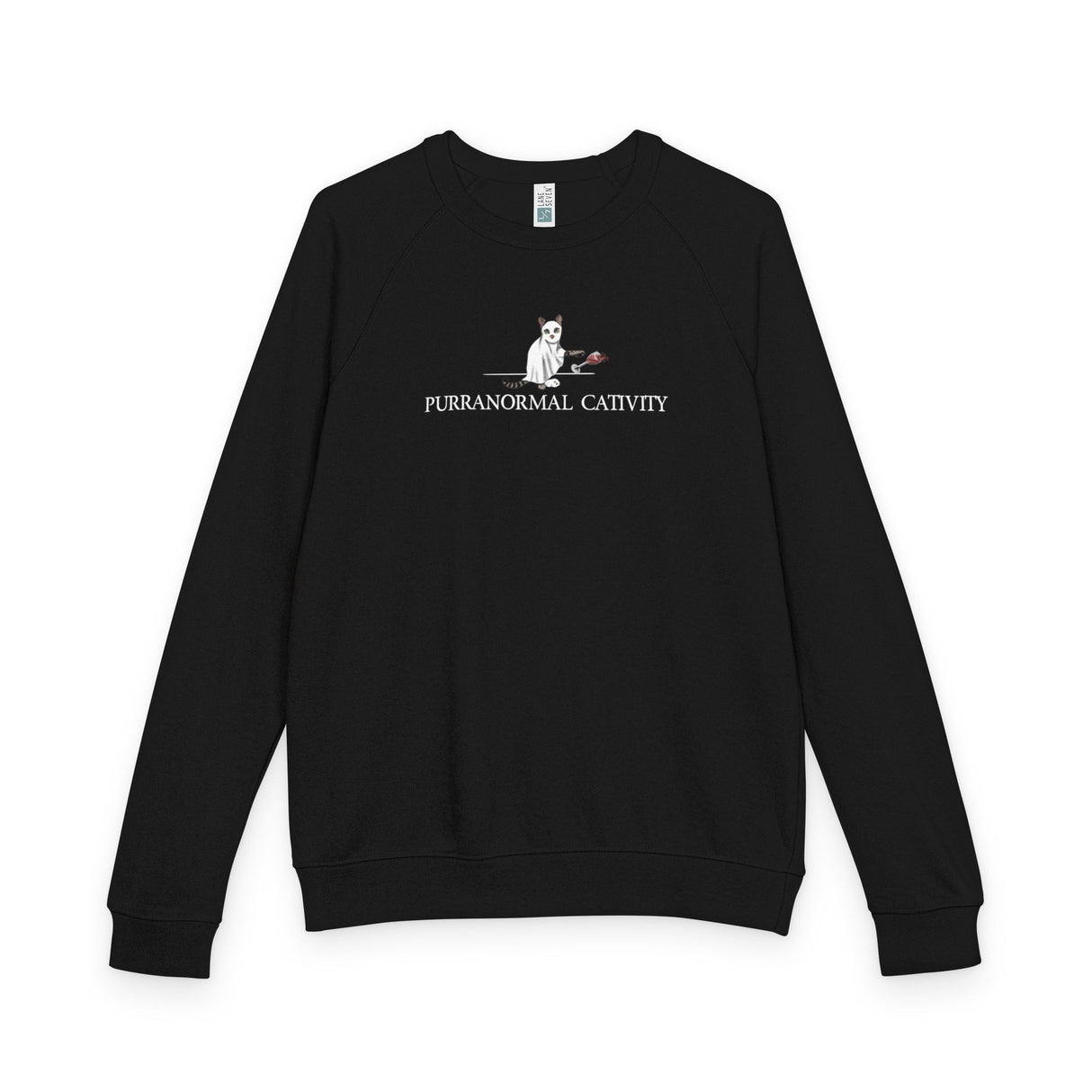 Sweatshirt - Purranormal Cativity Design by Nina - Flounder the Purrmaid and Mouse Toy Ghosts