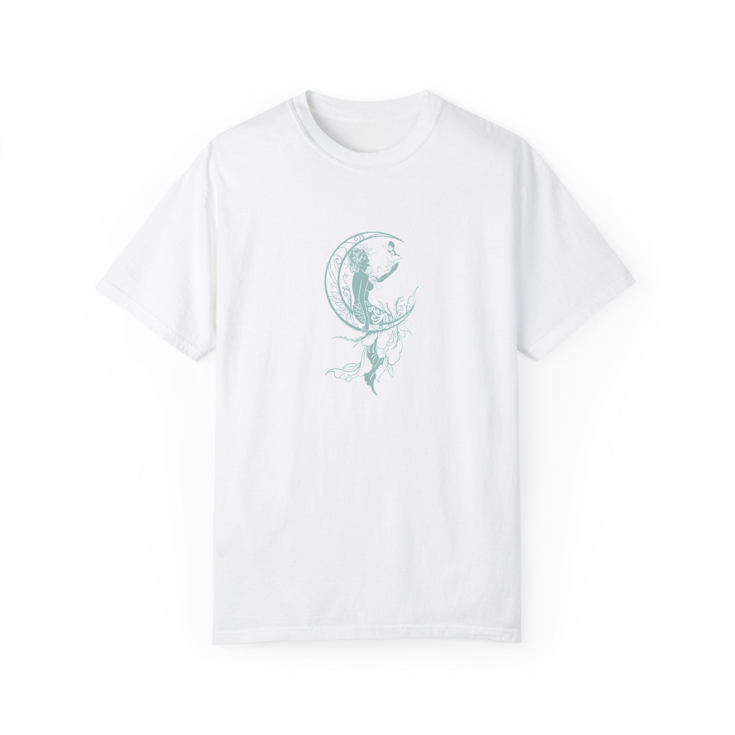 Boho Mermaid Moon Adult T-Shirt