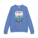Purrmaid Flounder 'CLAWS' Raglan Crewneck