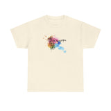 T-Shirt Wingapo Watercolor Design Featuring Flounder the Purrmaid