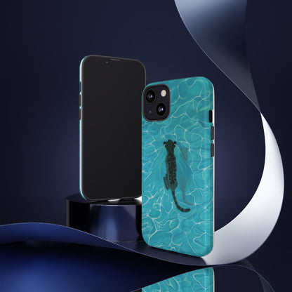 Phone Cases Purrmaid Painting featuring Flounder