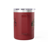 Coffee Mug Tumbler - Treble Maker Design Hand Drawn by Flounder's Mom, Nina