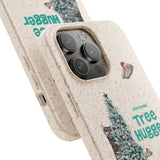 Phone Case with Christmas Tree Hugger Design