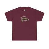 Flounder 'Competitive Rester' T-Shirt — Funny Resting Pose Tee