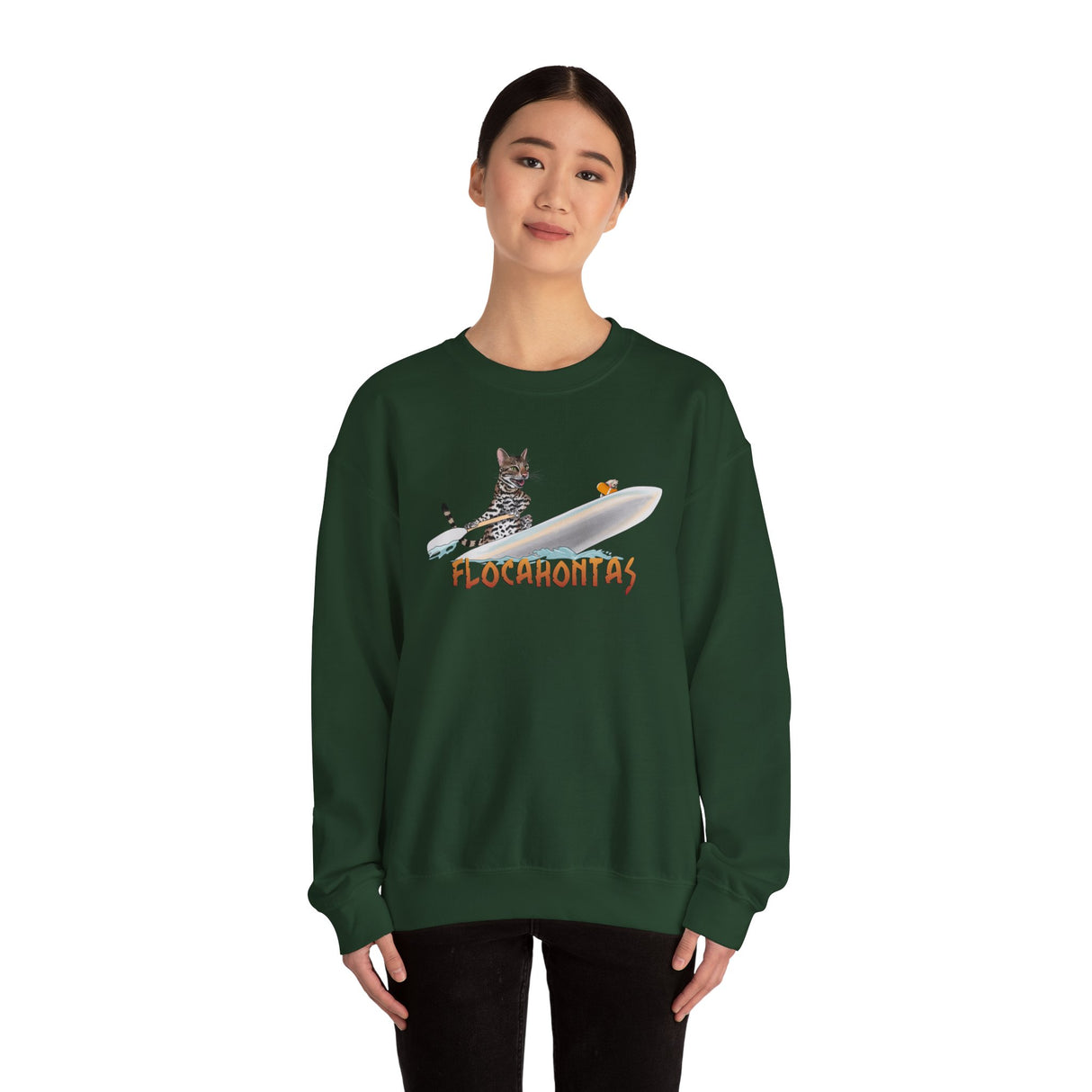 Sweatshirt Flocahontas Design