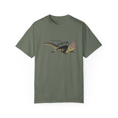 Comfort Colors Garment-Dyed T-shirt with Alligator Design Procasti-Gator