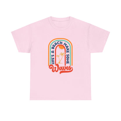 Life's a Beach Unisex Cotton Tee
