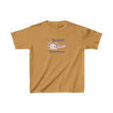 Kids T-Shirt - Youth Axolotl 'I Axolotl Questions' Tee