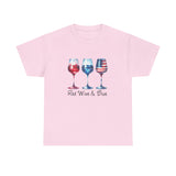 Red Wine & Blue - Cotton Tee