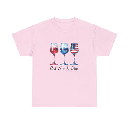 Red Wine & Blue - Cotton Tee
