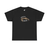 Flounder 'Competitive Rester' T-Shirt — Funny Resting Pose Tee