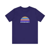 Retro Hilton Head Island, SC Sunset Tee - Bella+Canvas