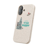 Phone Case with Christmas Tree Hugger Design