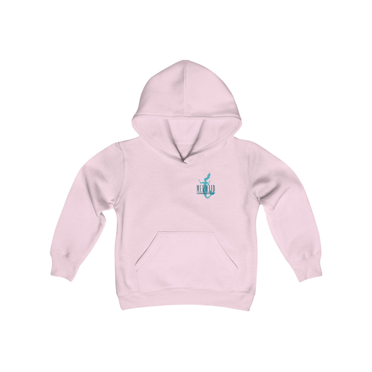 Youth Mermaid of Charleston Hooded Sweatshirt - Soft Fleece Hoodie