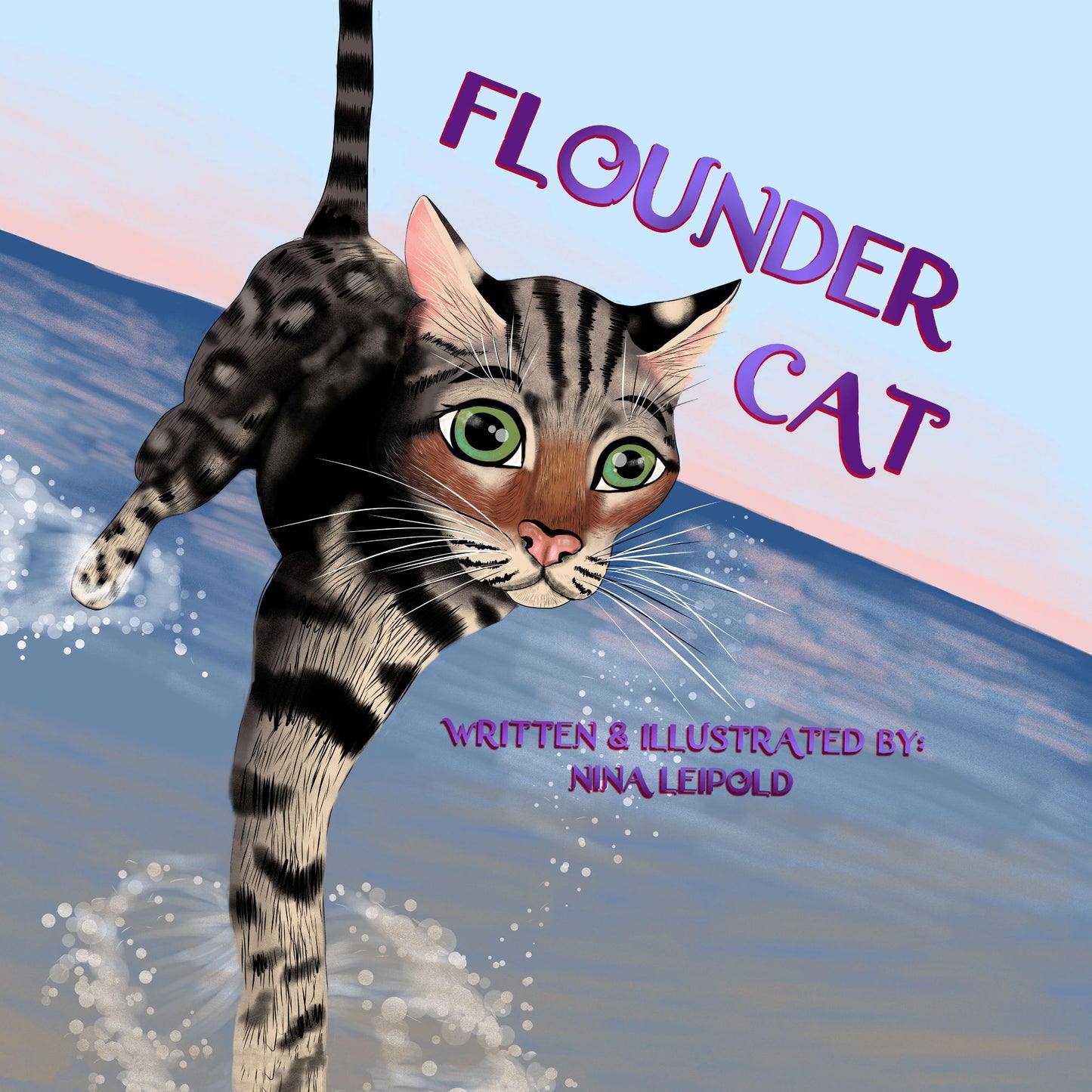 Flounder Cat Children's Book