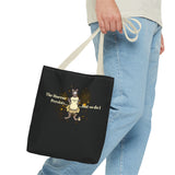 Tote Bag - Bravery Tutu Design with Flounder the Purrmaid and Mouse Toy