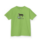Kids Tee — "I Said What I Said" Flounder Talking Pet Buttons Design