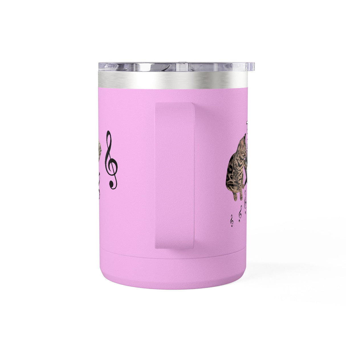 Coffee Mug Tumbler - Treble Maker Design Hand Drawn by Flounder's Mom, Nina