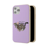 Flounder Cat - Don't Stress Meowt Biodegradable Phone Case – Eco-Friendly & Stylish