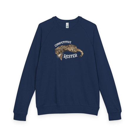 Competitive Rester Flounder raglan crewneck - Navy